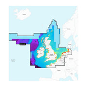 Cartes marines Royaume-Uni, Irlande et Hollande - Garmin image 1