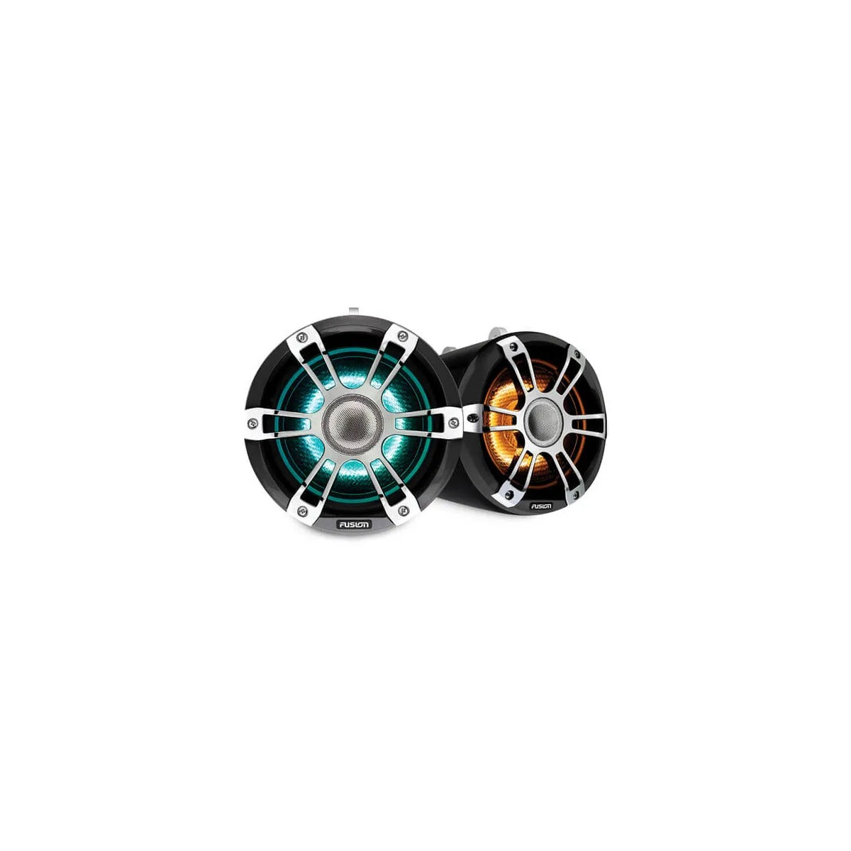 Haut-parleurs de tour marins Haut-parleurs marins Wake Tour Signature Series 3 haut-parleur marin pour tour chromé édition Sports 7,7 po, 280 W avec éclairage CRGBW - visuel officiel 1