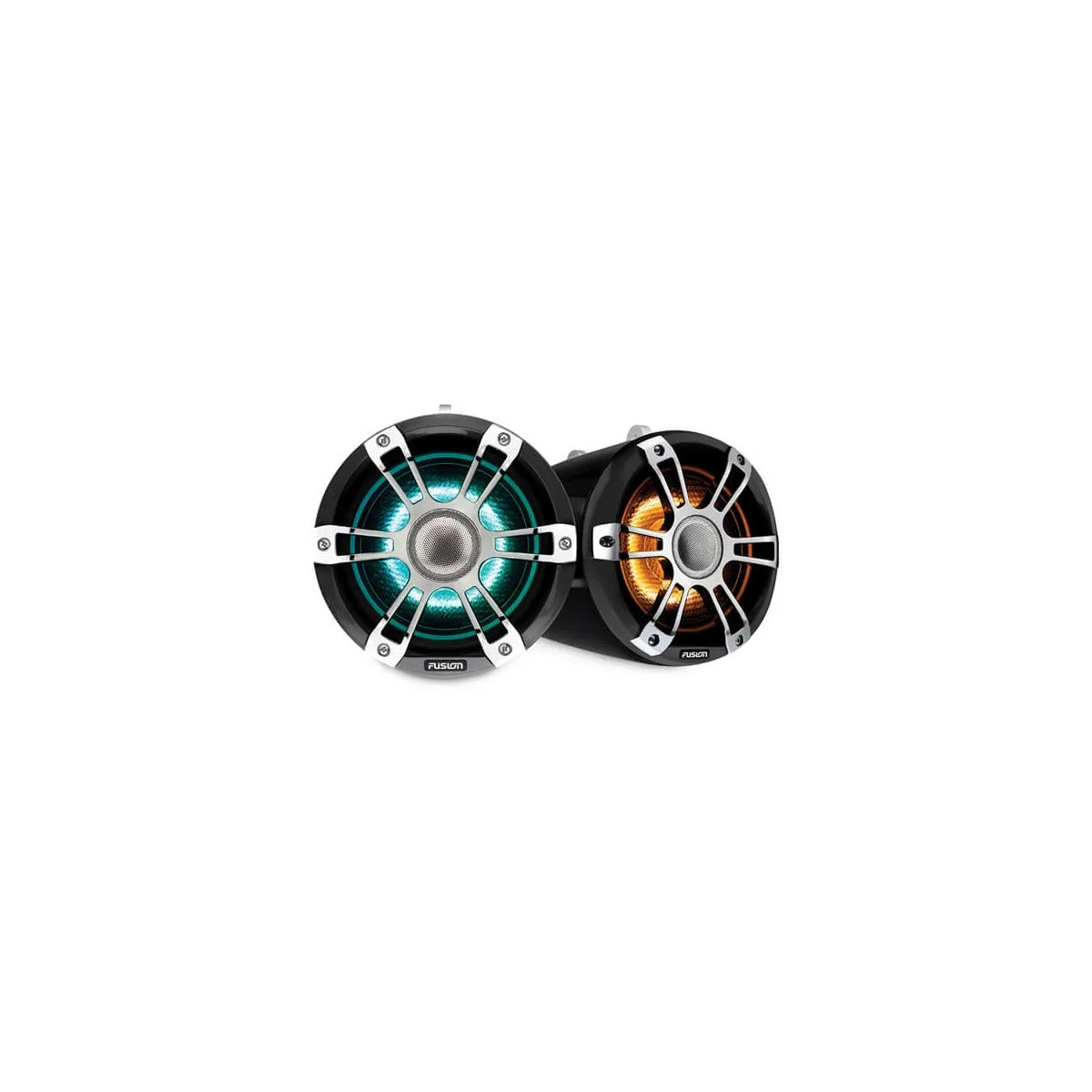 Haut-parleurs de tour marins Haut-parleurs marins Wake Tour Signature Series 3 haut-parleur marin pour tour chromé édition Sports 8,8 po, 330 W avec éclairage CRGBW - visuel officiel 1