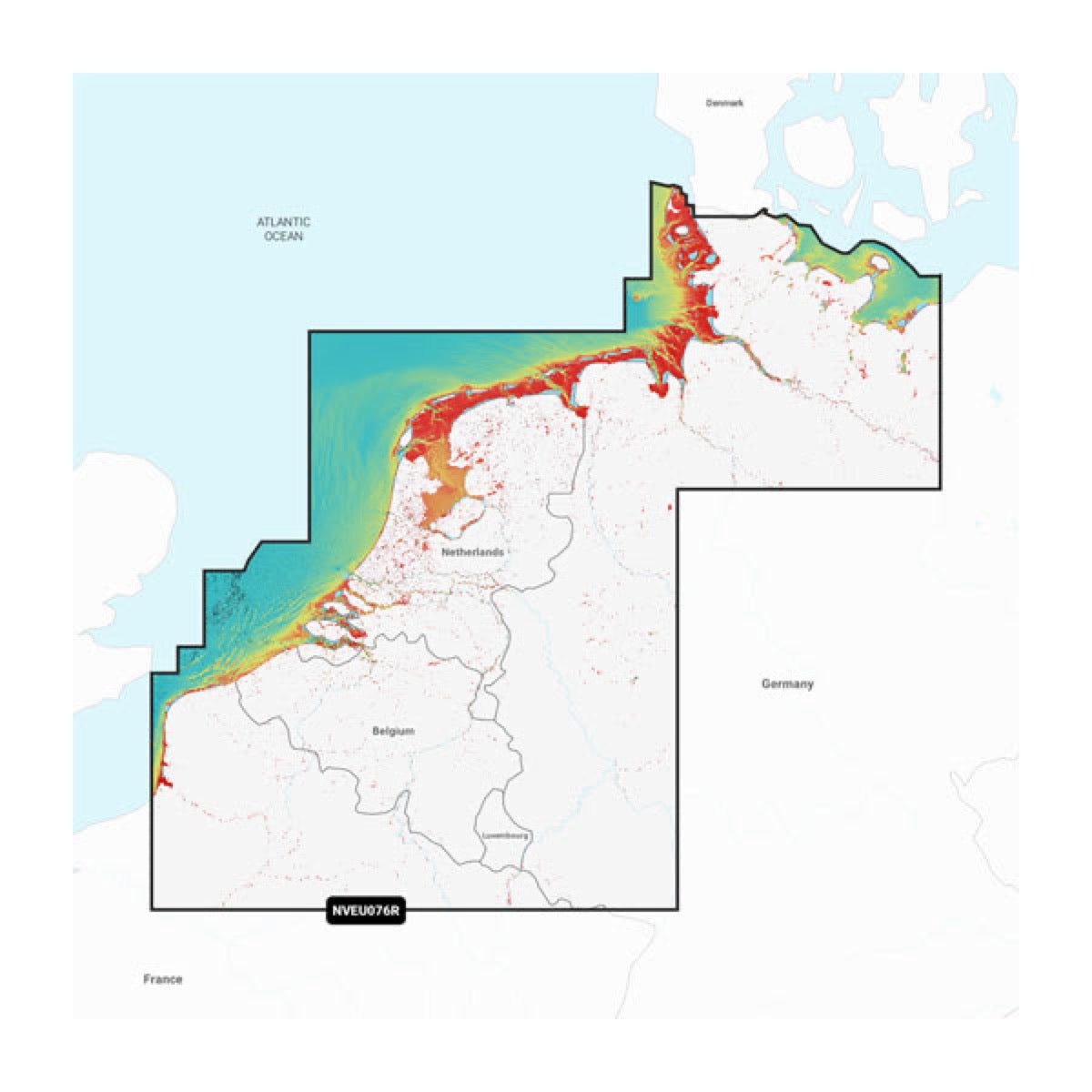 Cartes marines Benelux et Allemagne, Ouest - Garmin image 1