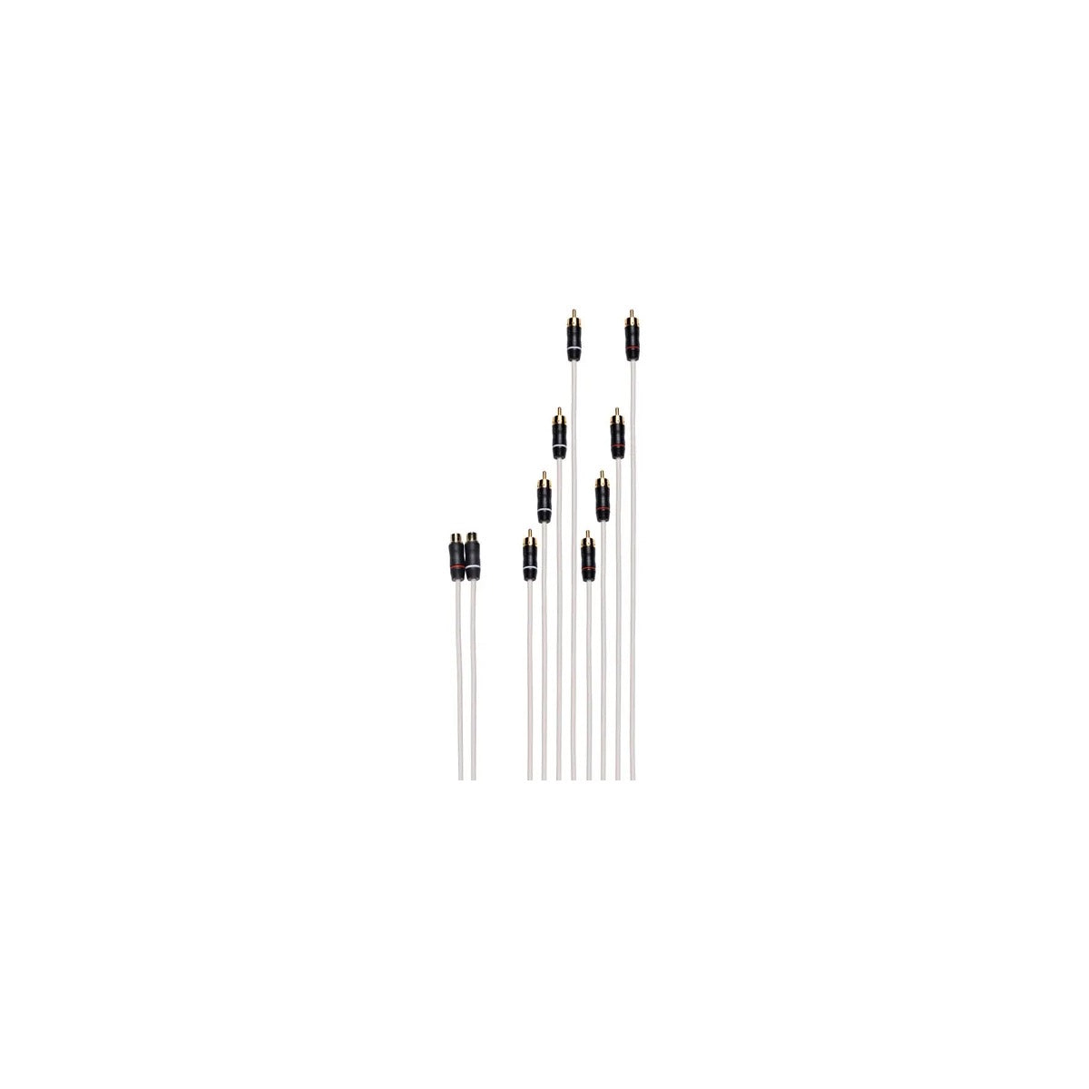 Câble audio marin Câbles RCA Performance Câble répartiteur RCA femelle double à mâle 8 contacts, 0,6 m (2,1 pi) - visuel officiel 1