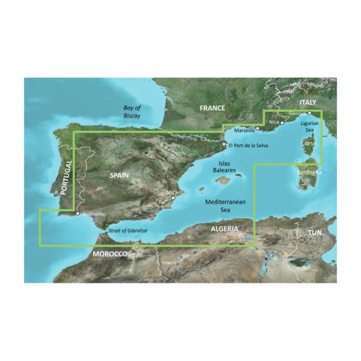 BlueChart® g3 HXEU010R - Spain, Mediterranean Coast - Garmin image 1