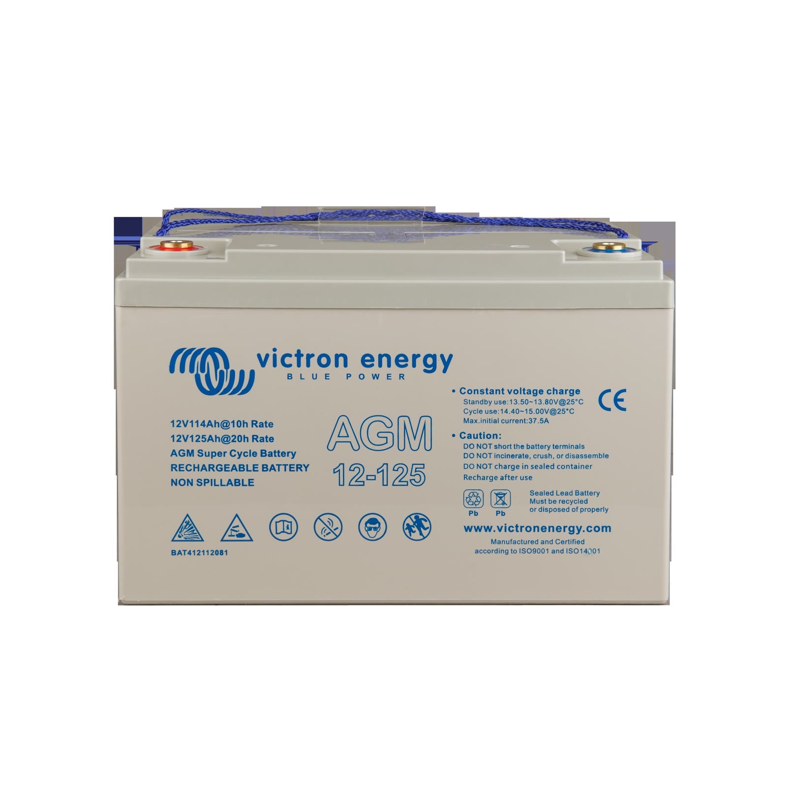 12V/8Ah AGM Deep Cycle Batt. - Victron Energy