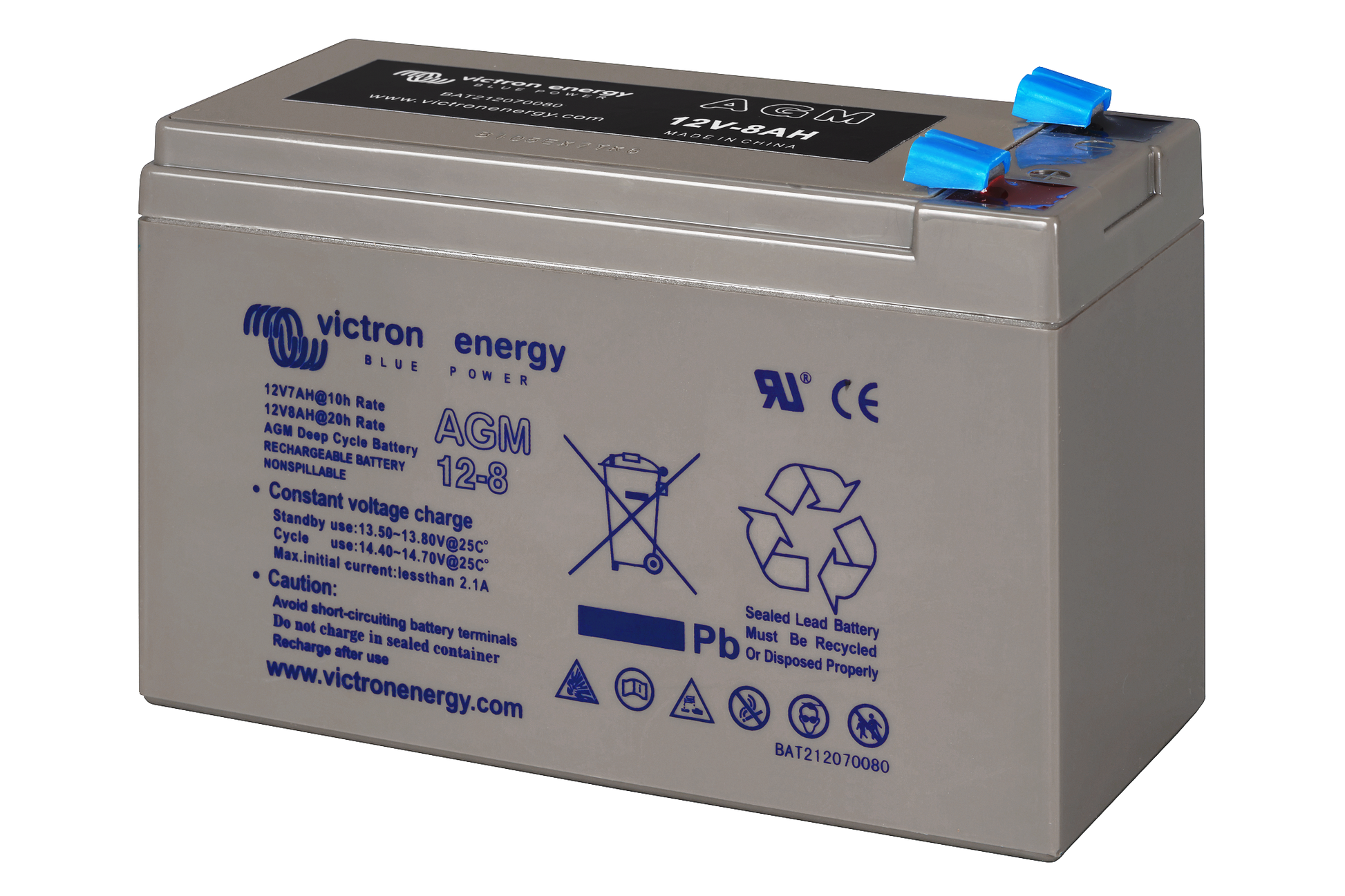 Batterie 12V/8Ah AGM Deep Cycle - Victron Energy