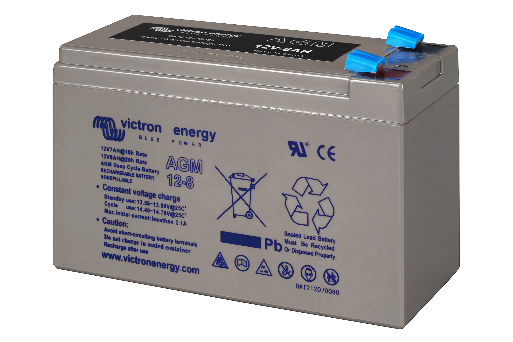 Batterie 12V/8Ah AGM Deep Cycle - Victron Energy