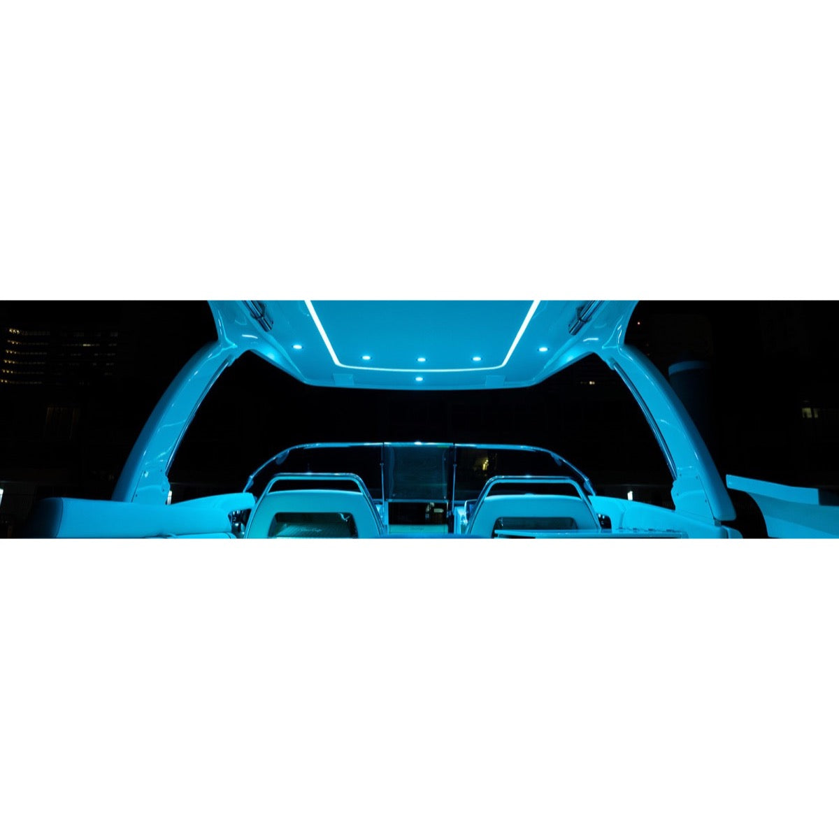 ECLIPSE DL55, Downlight, Blue (White Finish) - Garmin image 2
