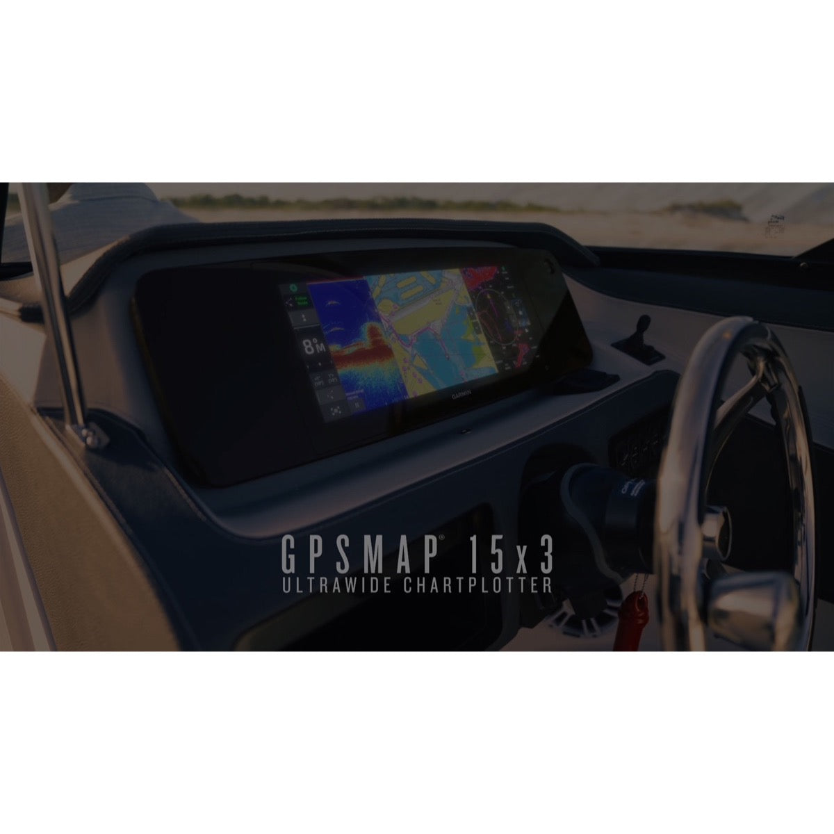 GPSMAP® 1523xsv, Sondeurs SideVü et ClearVü plus sondeur traditionnel CHIRP avec fond cartographique mondial - Garmin image 2
