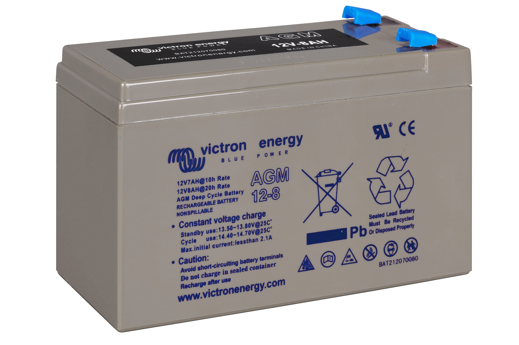 Batterie 12V/8Ah AGM Deep Cycle - Victron Energy
