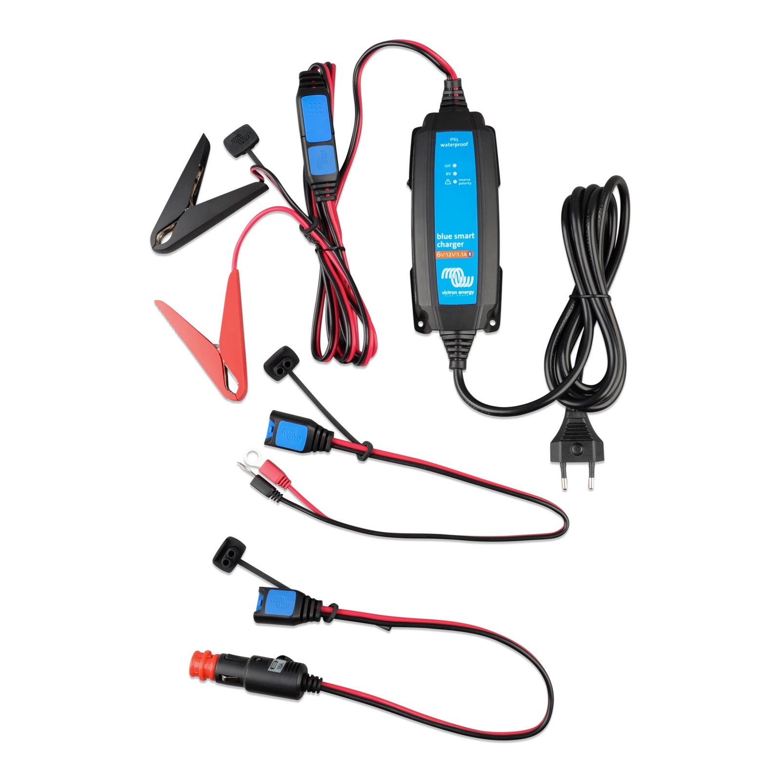 Blue Smart IP65 Charger 6V/12V-1.1 + DC connector - Victron Energy
