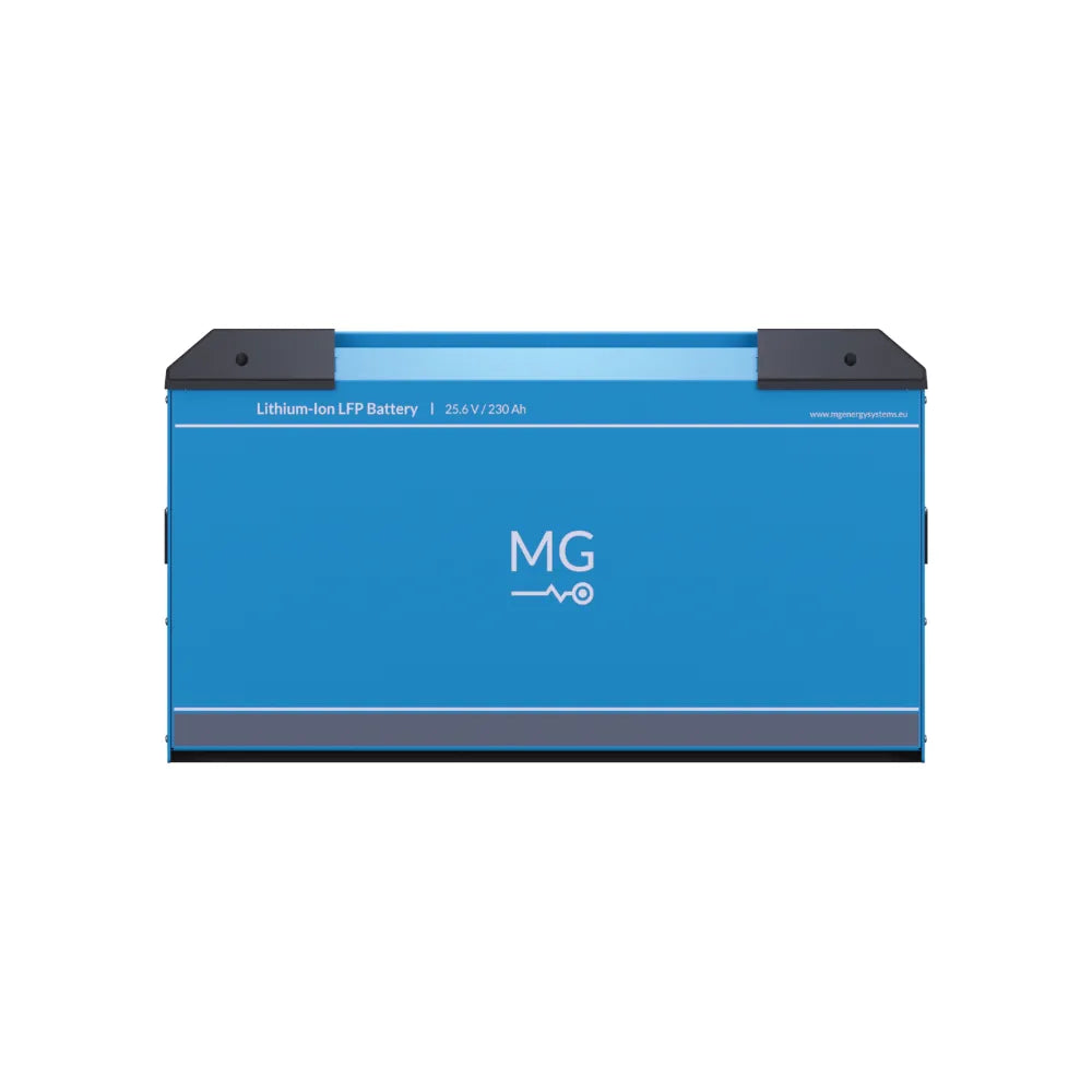 MG LFP Battery 25.6V/230Ah/5800Wh – vue fabricant 1 – MGLFP240230