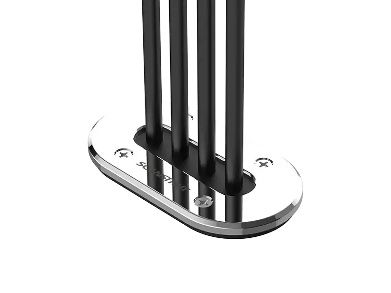 Passe-pont multiple Low Profile pour câble jusqu'à Ø 15mm - Inox 316
