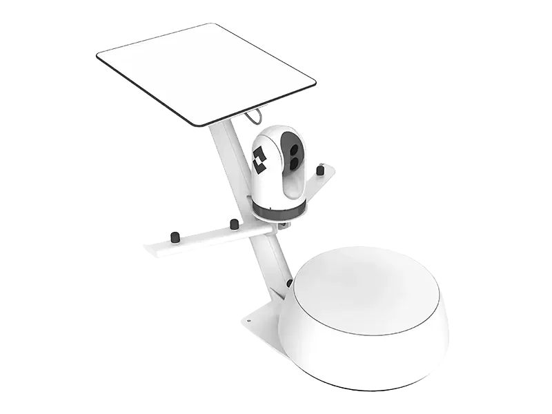 Mât multi support Starlink - Blanc