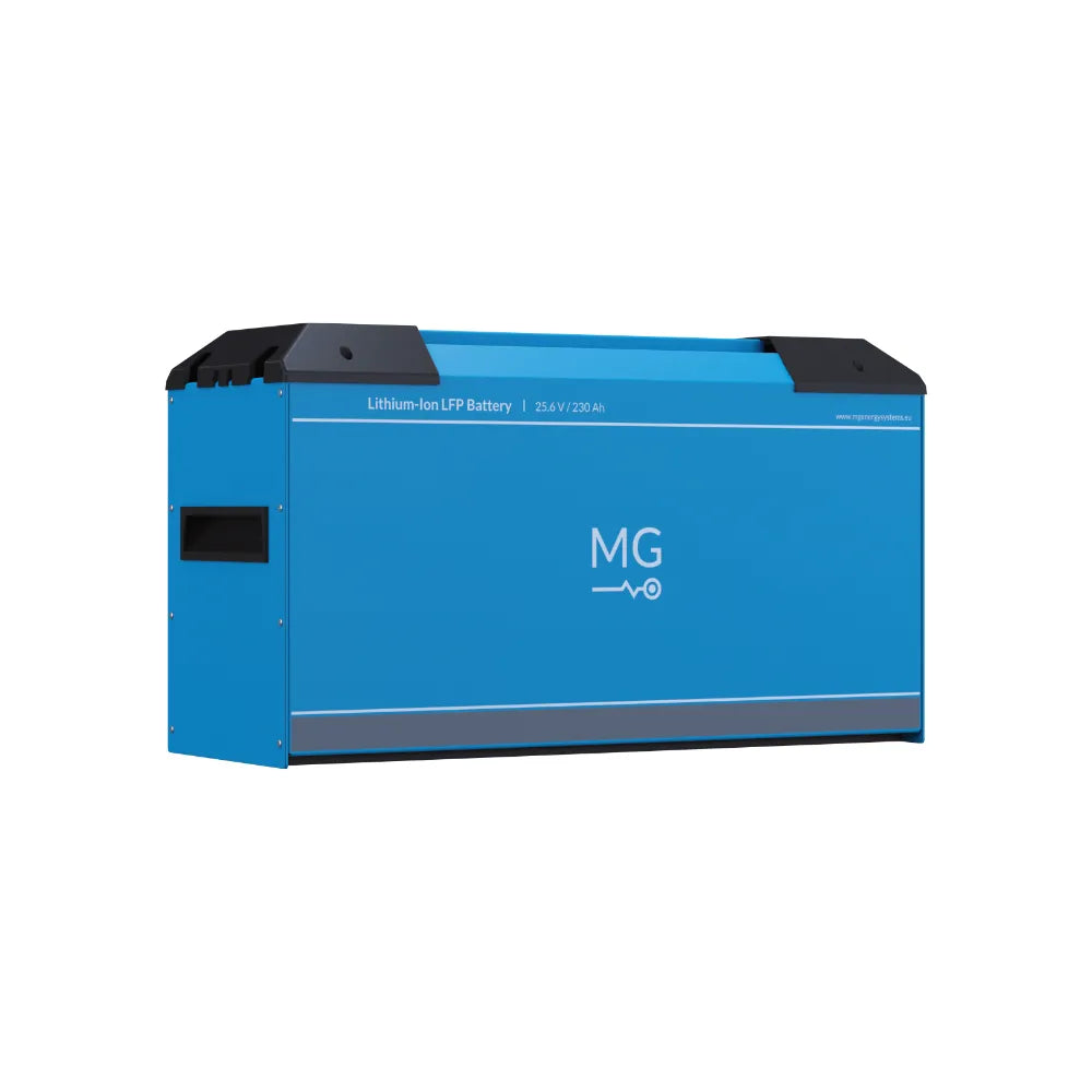 MG LFP Battery 25.6V/230Ah/5800Wh (M12, HV) – vue fabricant 2 – MGLFP242230