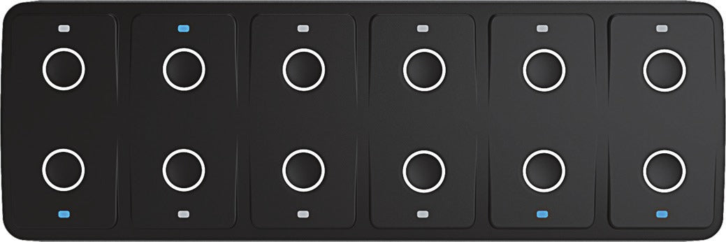 CKM12 - Clavier à membrane à 12 touches (chiffre au centre du cercle surles boutons) avec câble adaptateur CKM vers NMEA 2000, 0,2 m