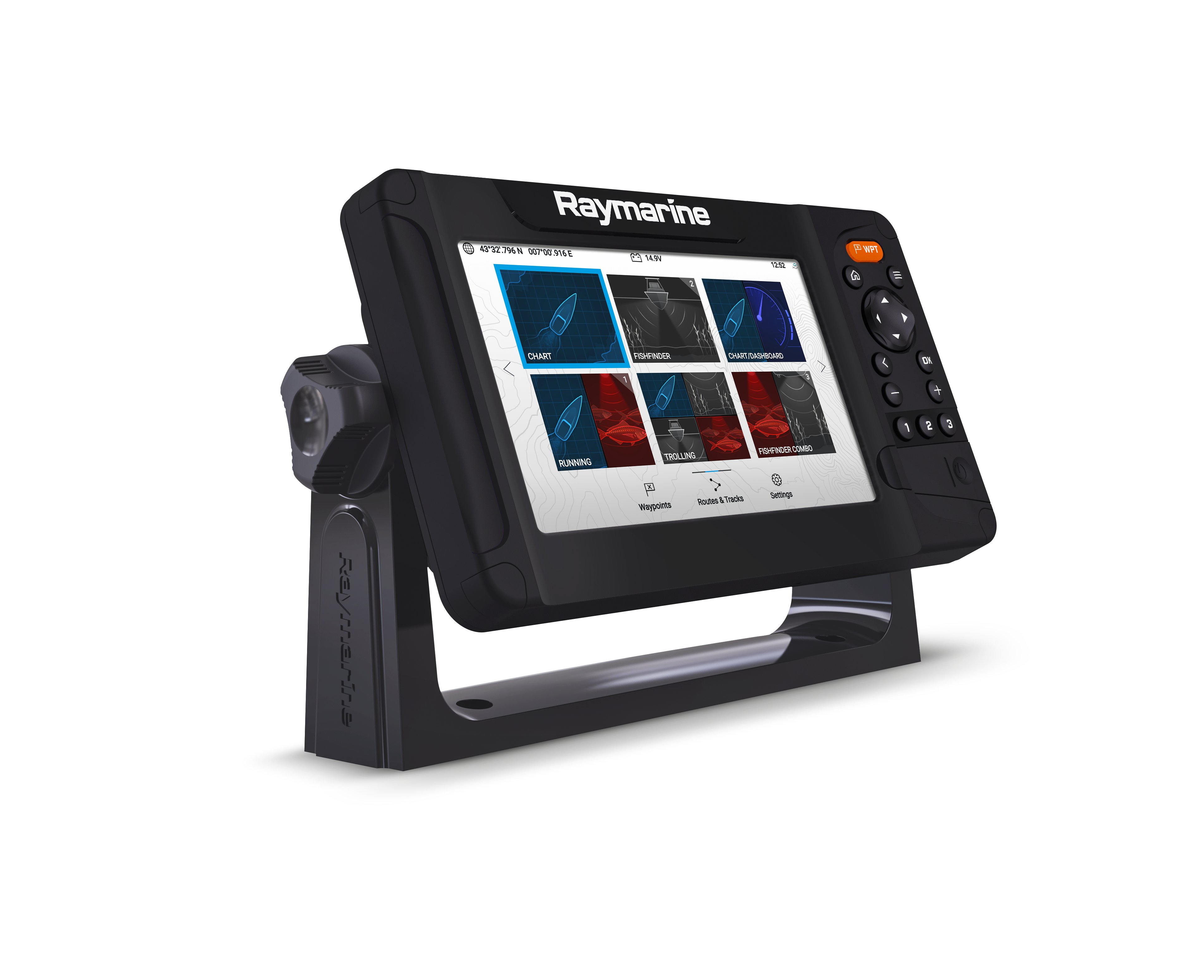 Element 7 S - Écran GPS 7” Wi-Fi, cartographie Lighthouse Europe du Nord sans sonde