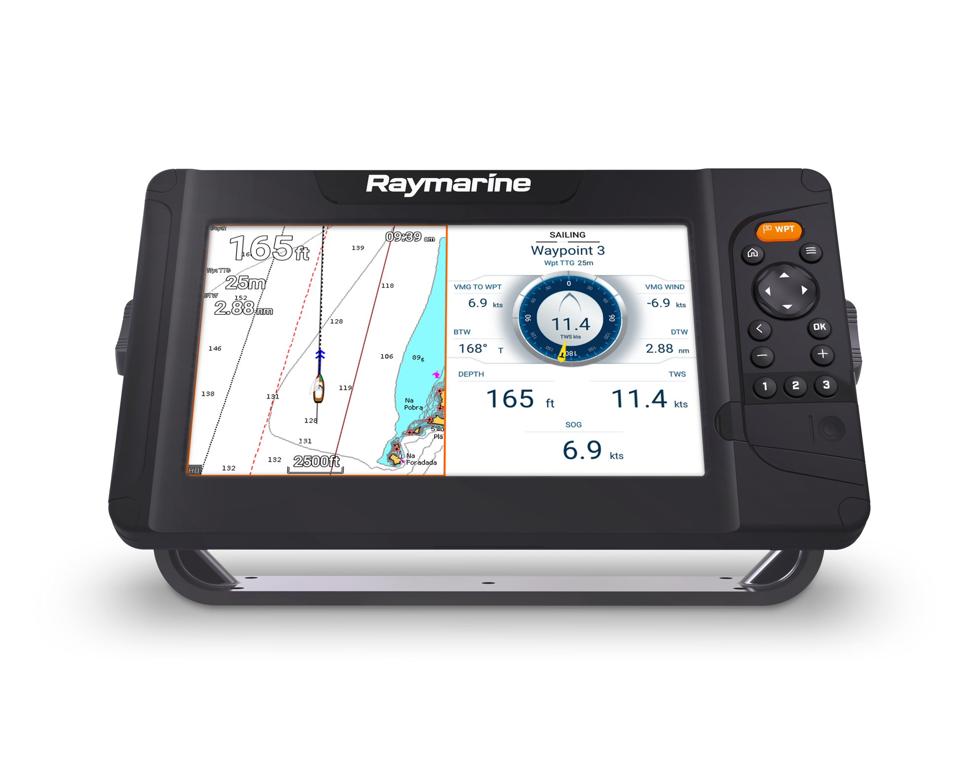 Element 9 S - Écran GPS 9” Wi-Fi, sans cartographie ni sonde