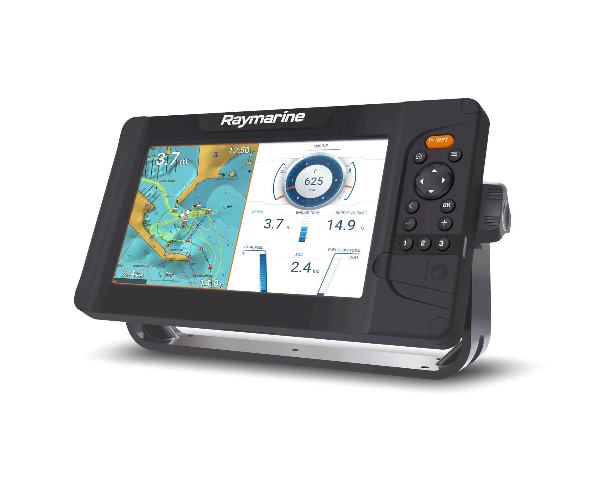 Element 9 S - Écran GPS 9” Wi-Fi, sans cartographie ni sonde