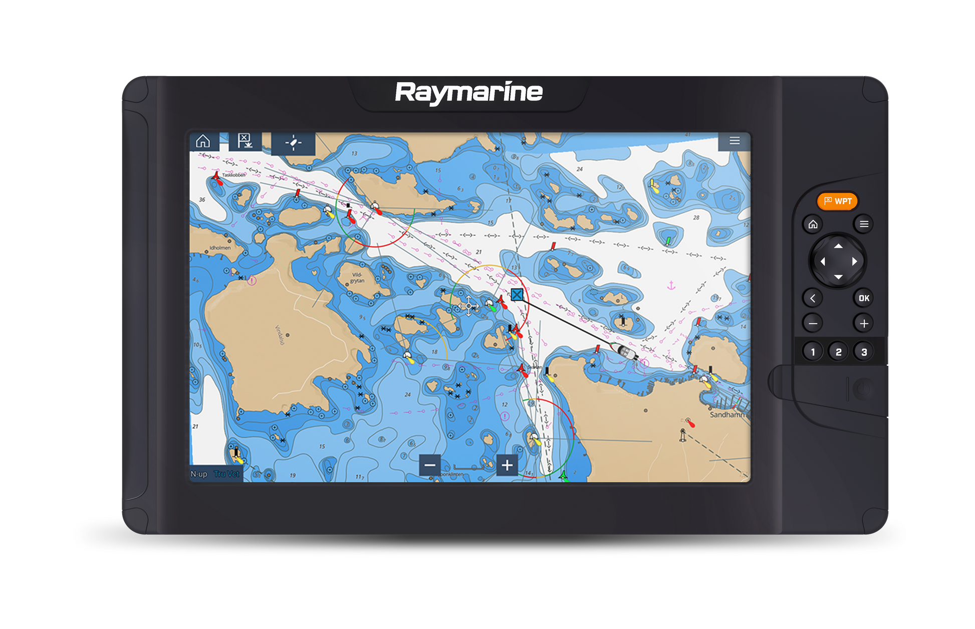 Element 12 S - Écran GPS 12” Wi-Fi, cartographie Lighthouse Europe de l'Ouest sans sonde
