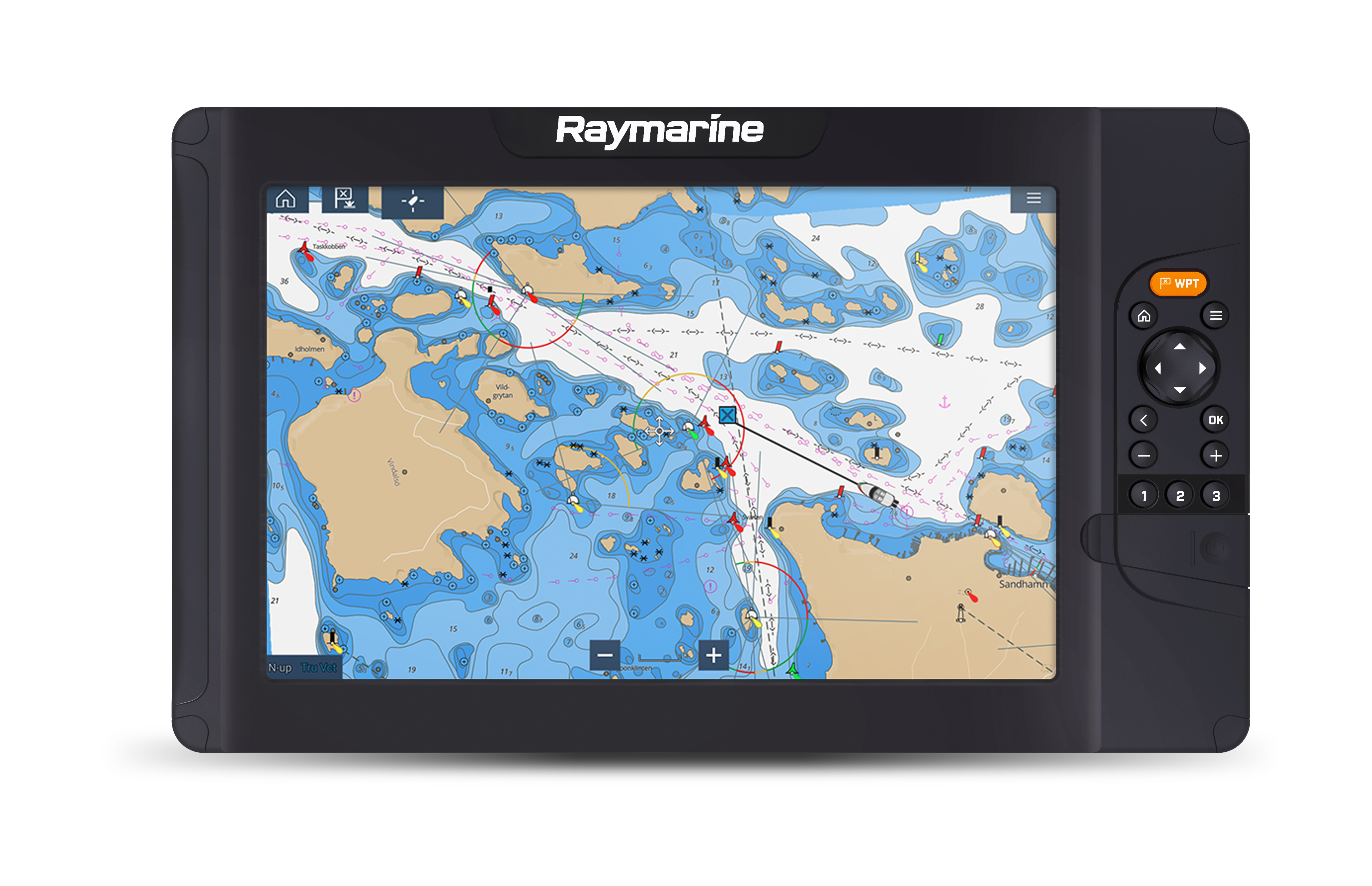 Element 12 S - Écran GPS 12” Wi-Fi, cartographie Lighthouse Europe de l'Ouest sans sonde
