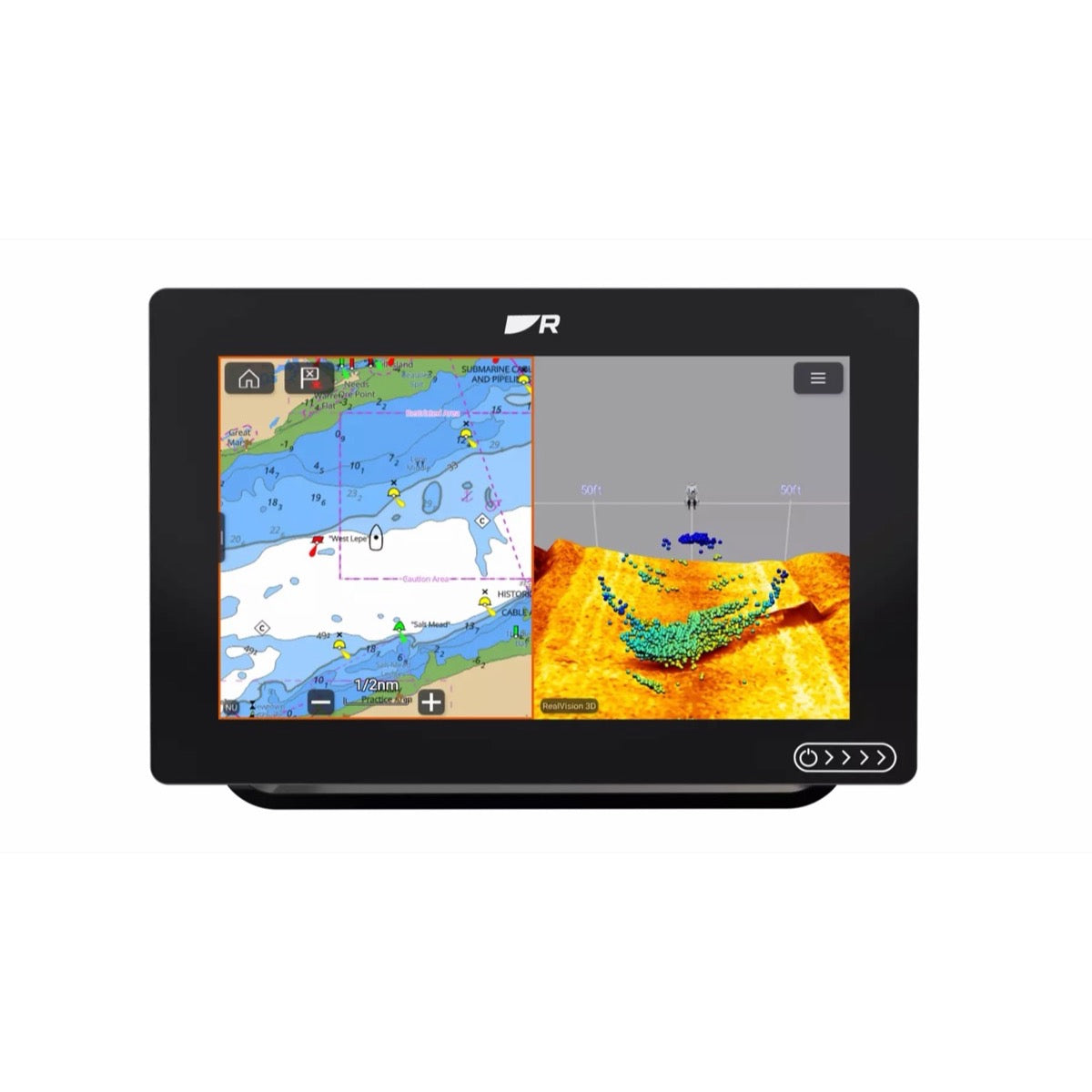 Raymarine Axiom+ 9 RV avec sondeur RealVision 3D intégré