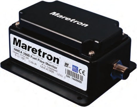 Débitmètre de carburant - 2 canaux (alimentation et retour d'un moteur ou alimentation de deux moteurs)