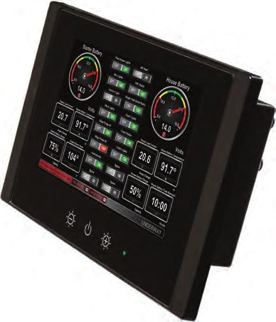 Écran tactile de surveillance et de contrôle des navires de 20 cm