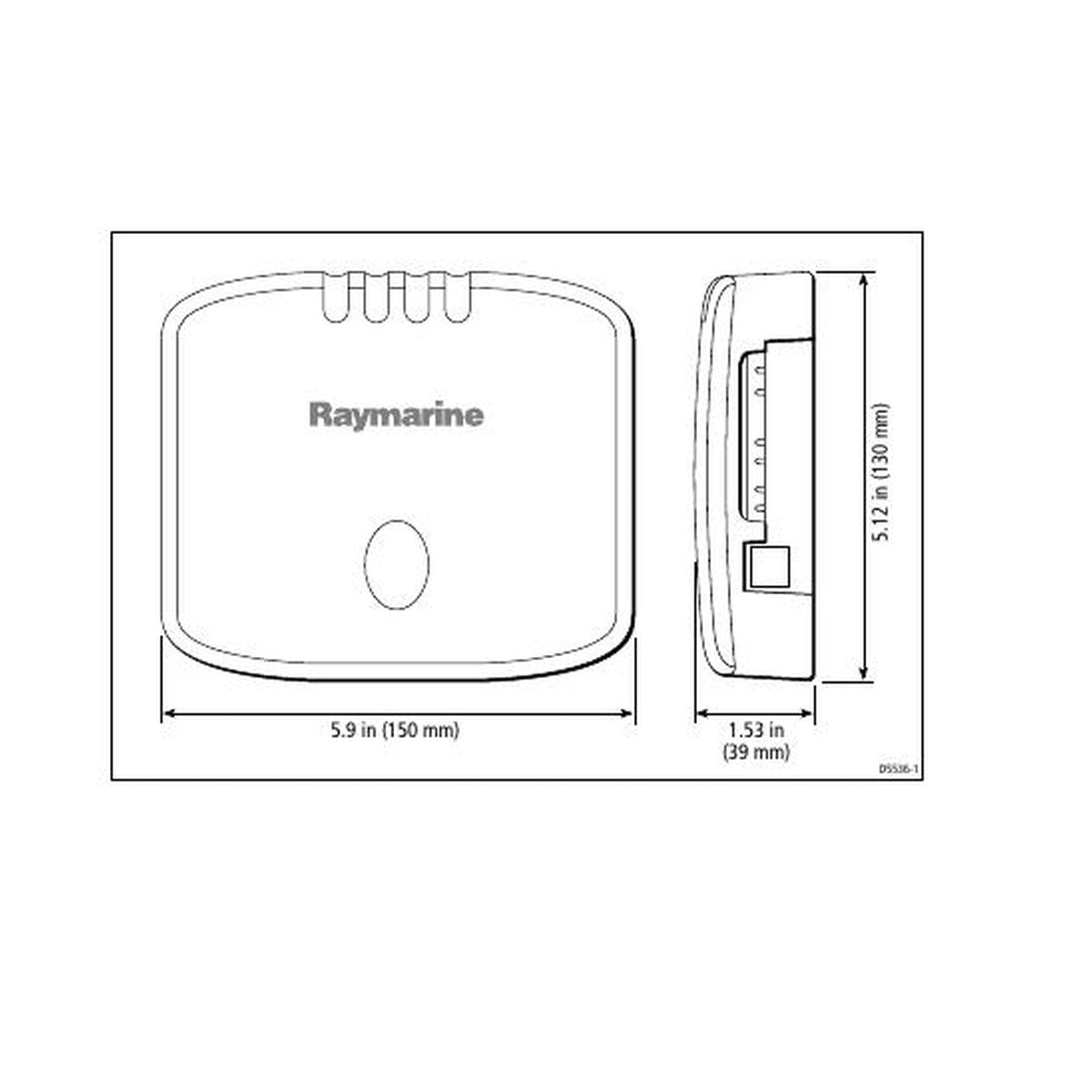 Interface Volvo IPS Raymarine A80649 - schéma technique DPU