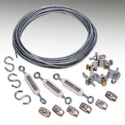Kit d’installation pour antennes KUM8XX et KUM9XX : Fil d’installation HF 8m, Isolateur 10