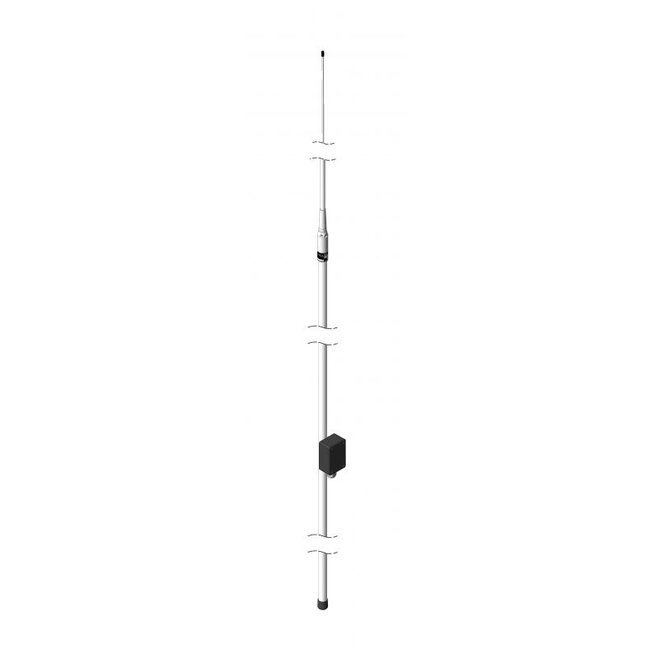 KUM480 — Antenne BLU (HF) fouet Fibre / 2 sections - 500W - Longueur 4,8m -Tx/Rx - Livré sans étrie
