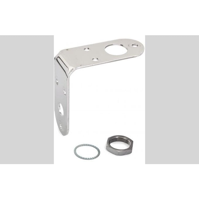 N162F — Equerre de mât avec un écrou + une rondelle de montage pour toutes les antennes avec un fi