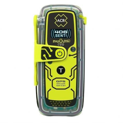 ResQLink VIEW — Balise PLB flottante (Personal Locator Beacon) avec écran digital
