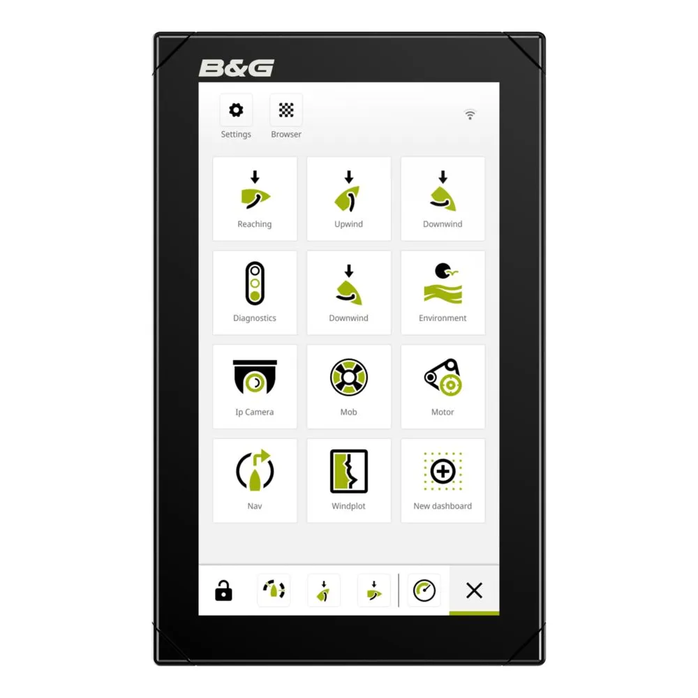 Afficheur couleur multifonctions Tactile B&G® Nemesis™ 9" | KENT Marine  Equipment