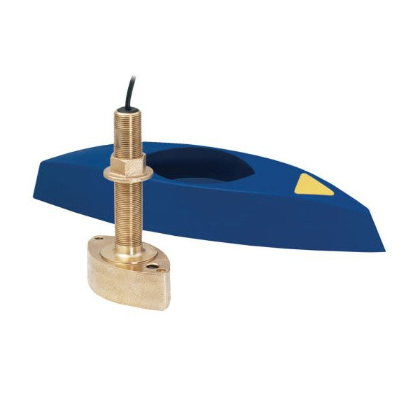 B45 — Sonde 600W traversante 50/200 kHz Bronze 2 fonctions - Sabot en option.
