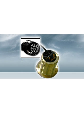 B60-20 — Sonde 600W traversante bronze 50/200 kHz tilt 20° (B60).