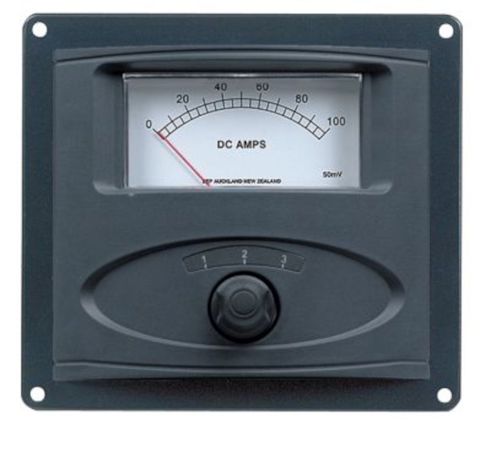 Ampèremètre analogique 0-100A