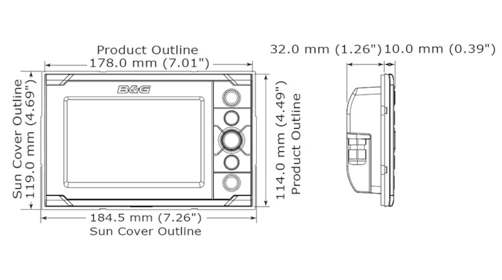 B&G H5000 Pack de base Performance - photo 4