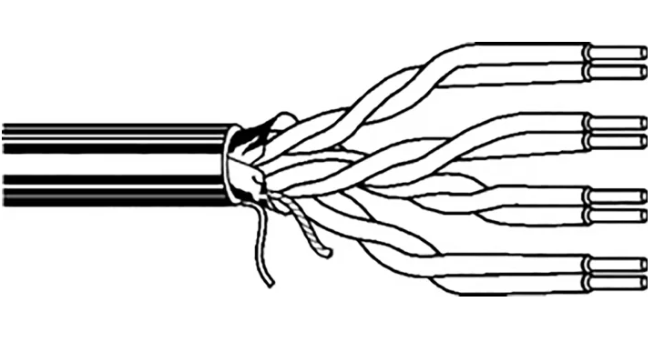 Cable Ethernet categoria 5e F/UTP, gris, PVC sense terminació