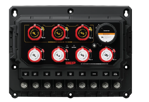 Intelligenter Batterie-Hub für 3 Motoren