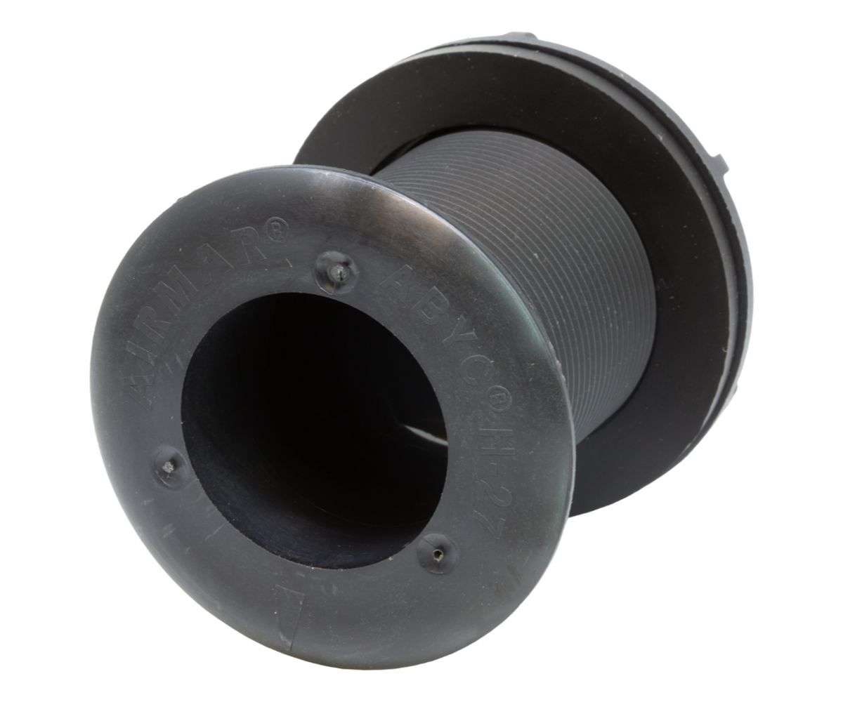 Passe-coque et plug P617V Airmar pour DST800 et DST810 avec clapet -  33-510-01 - Nauti Boutique