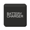 Étiquette carrée Blue Sea Systems « Battery Charger » pour panneau électrique