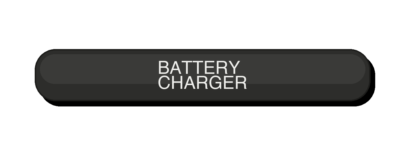 Grande étiquette Blue Sea Systems « Battery Charger » pour panneau électrique
