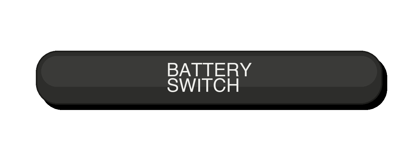 Grande étiquette Blue Sea Systems « Battery Switch » pour panneau électrique