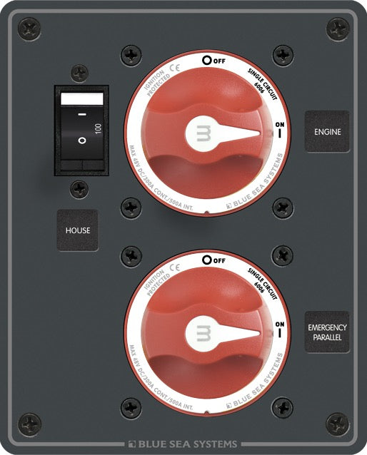panneau DC BATTERYMNG 2M DUAL BAT