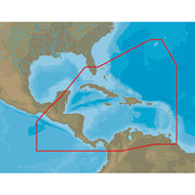 Carte des Caraïbes et Amérique Centrale-4D