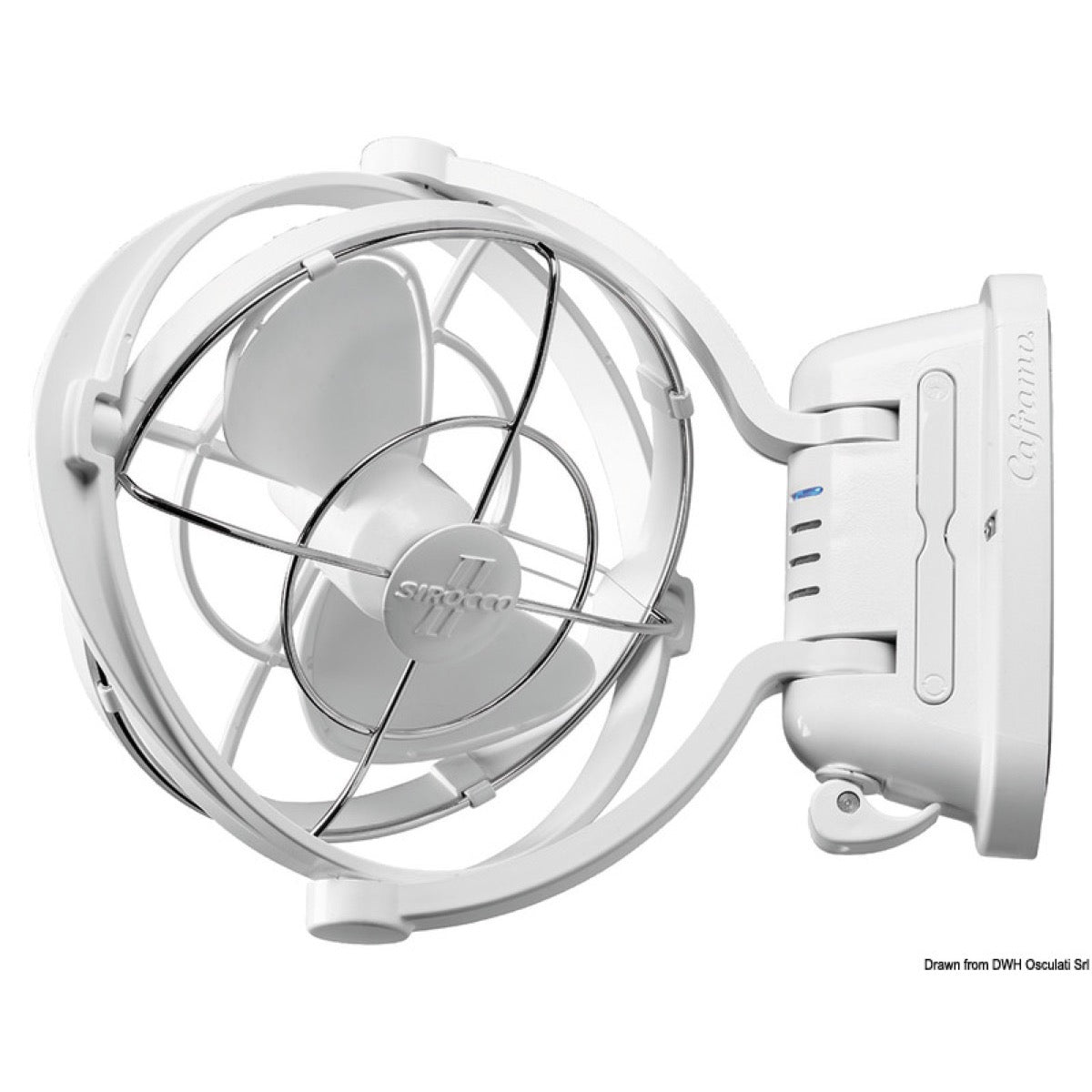 Caframo Sirocco II blanc 12/24 V - 16.755.00