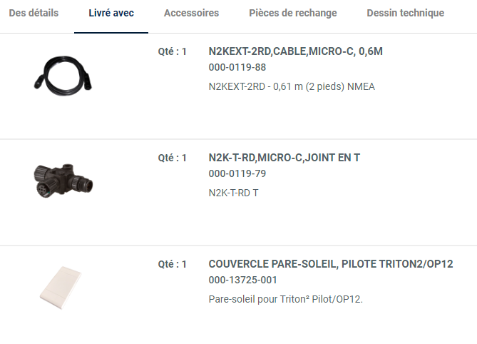 B&G Pupitre de commande du pilote automatique Triton² - photo 6