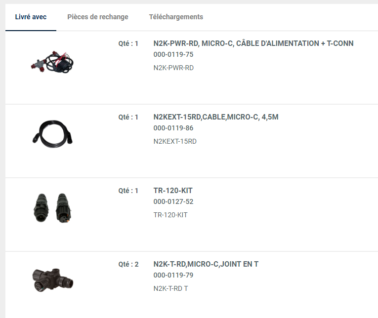 Navico Kit dorsale de démarrage NMEA 2000 micro-C - photo 6