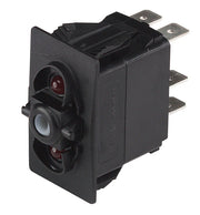 Rocker interrupteur MOM ON/OFF/ MOM ON Red LED
