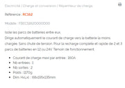 Répartiteur de charge 1E/2S/160A