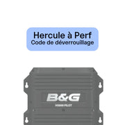 Code de déverrouillage du CPU H5000 Hercule vers Performance